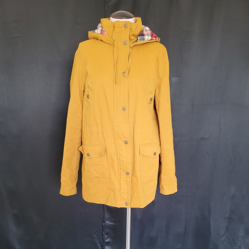 Yellow raincoat